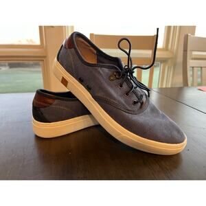 Timberland Women's Amherst Oxford Shoes Size 9 Indigo Blue Chambray Casual